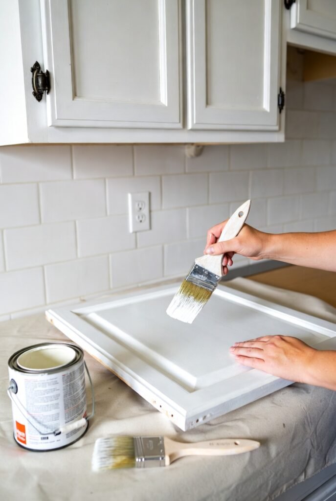 How to Paint Kitchen Cabinets