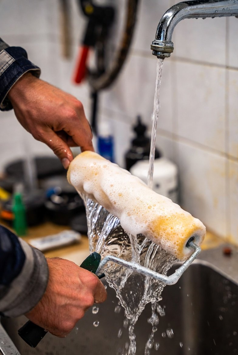 How to Wash Paint Roller