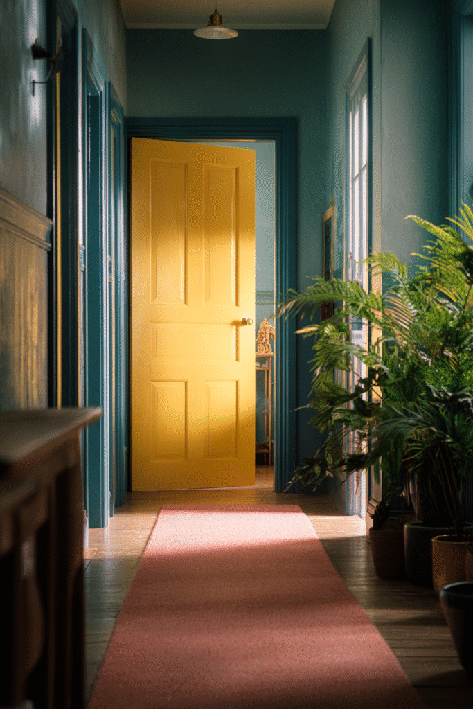 Make a Statement with a Painted Door