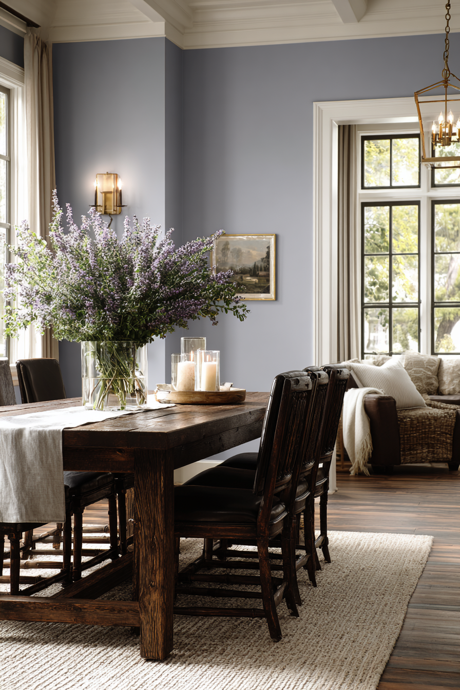 Opt for Dusty Violet