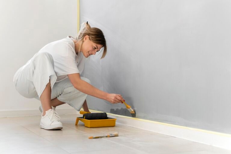 How to Paint Trim Without Tape (And Get Perfect Lines)
