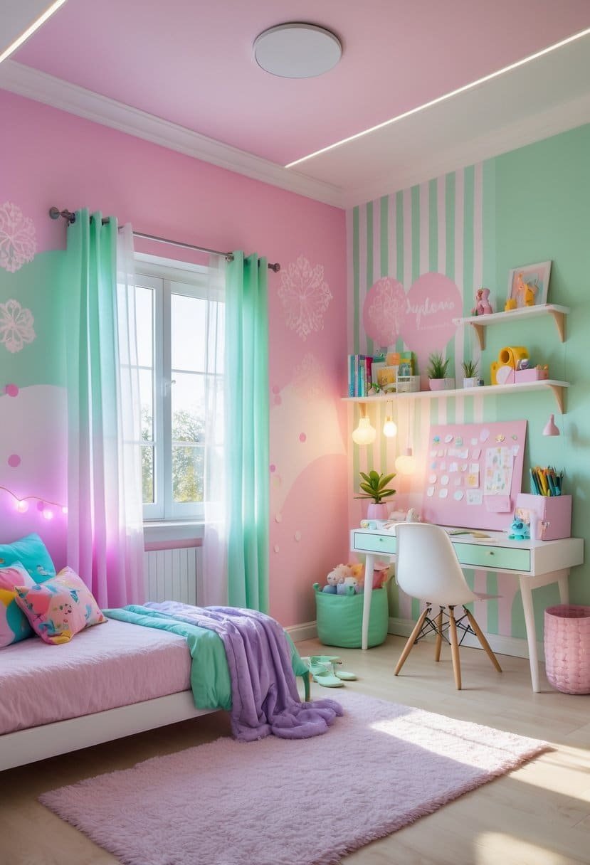 Girls Room Paint Ideas