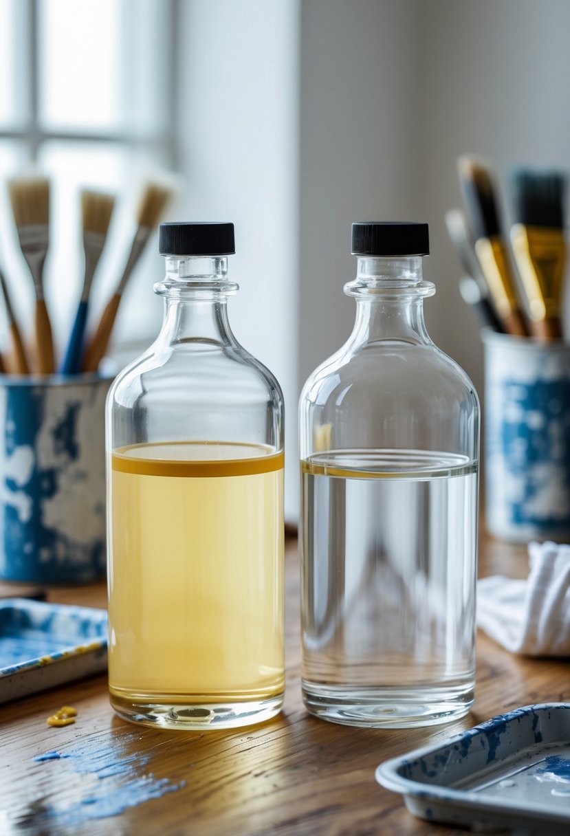 Paint Thinner vs Mineral Spirits