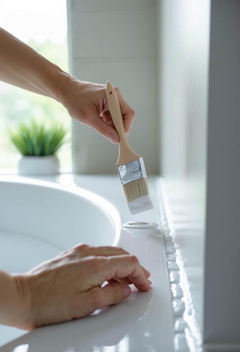 How to Paint Over Silicone Caulk