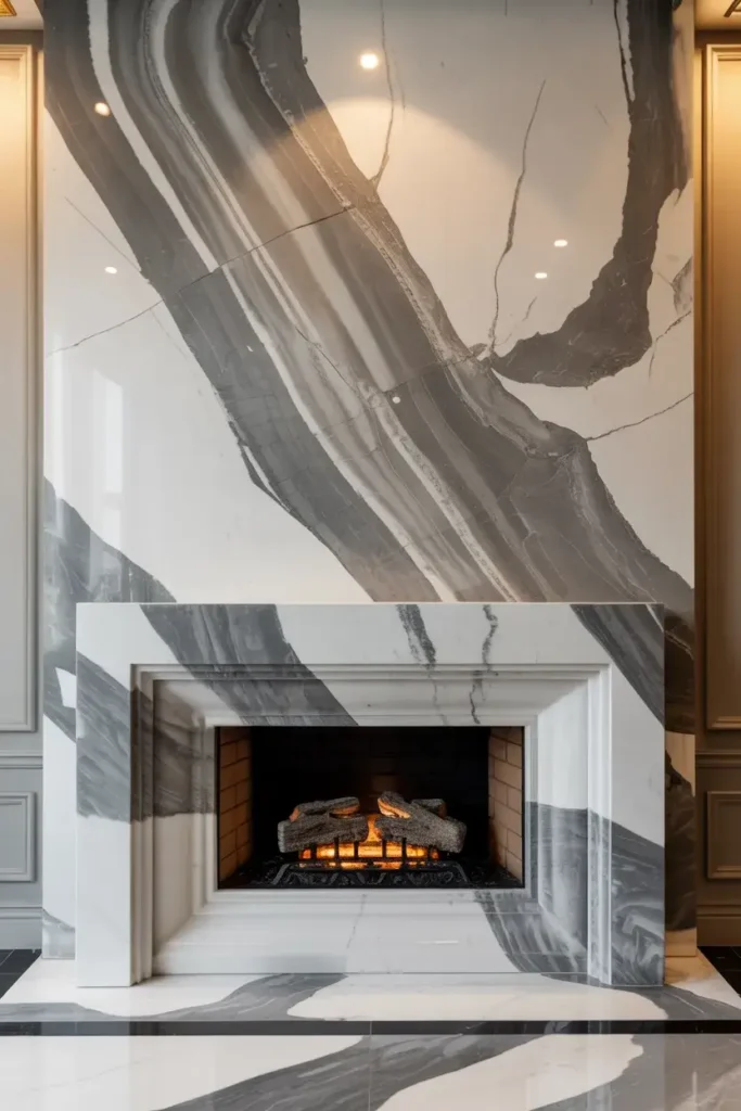 fireplace accent wall ideas