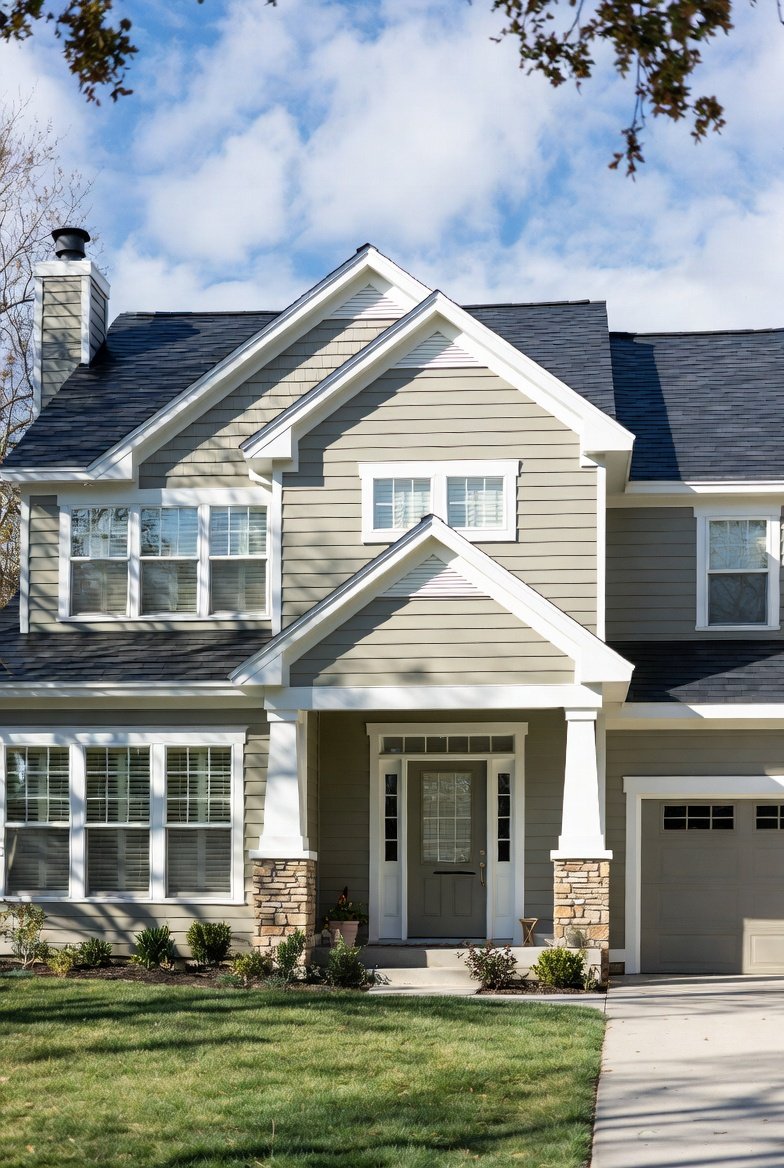 tan house color scheme