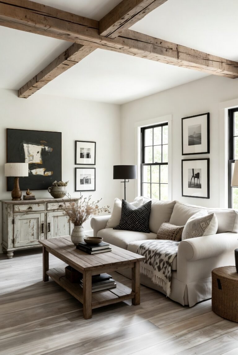 Farmhouse Living Room Paint Colors