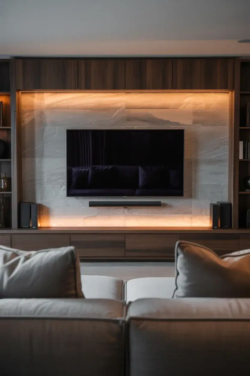 tv accent wall ideas